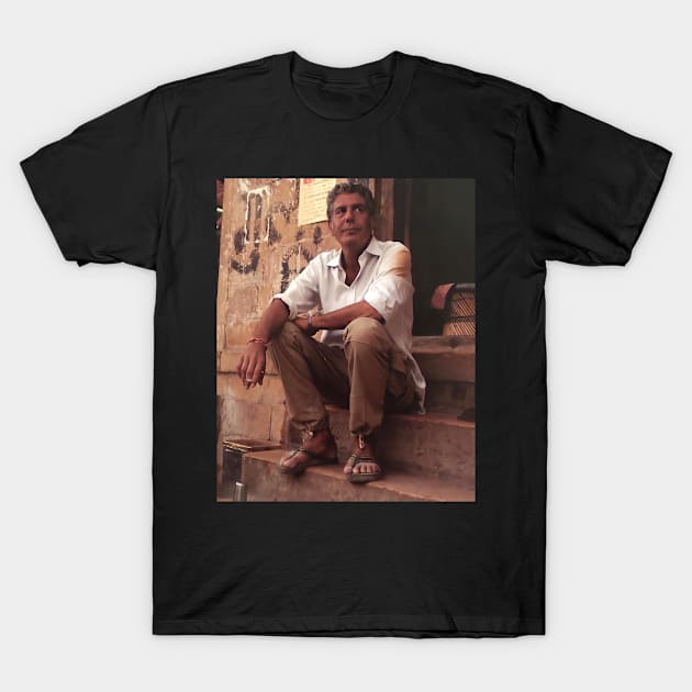 anthony bourdain T-Shirt by ANDREANUS